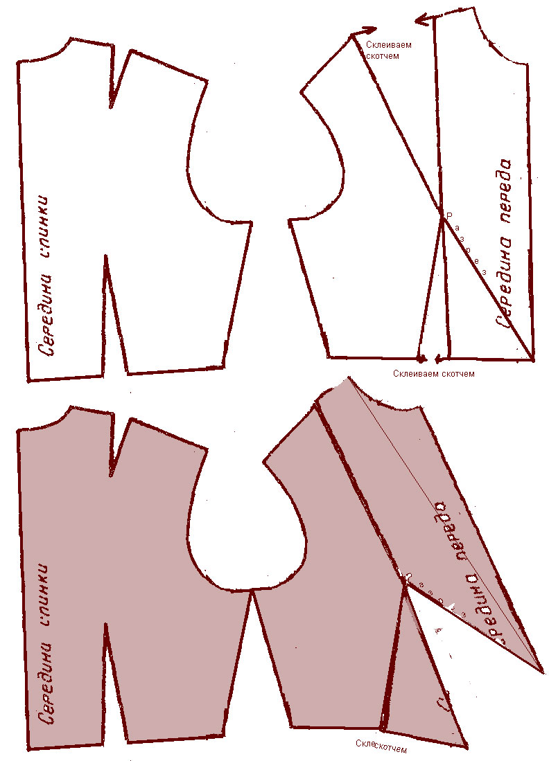 Несколько простых выкроек для летней блузки-рубашки с инструкциями как сшить своими руками